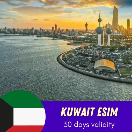 Kuwait eSIM 30 Days